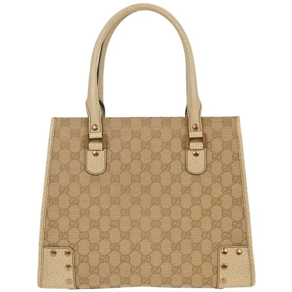 Gucci Beige GG Tote Bag 124260 214397 195901 - Picture 1 of 10